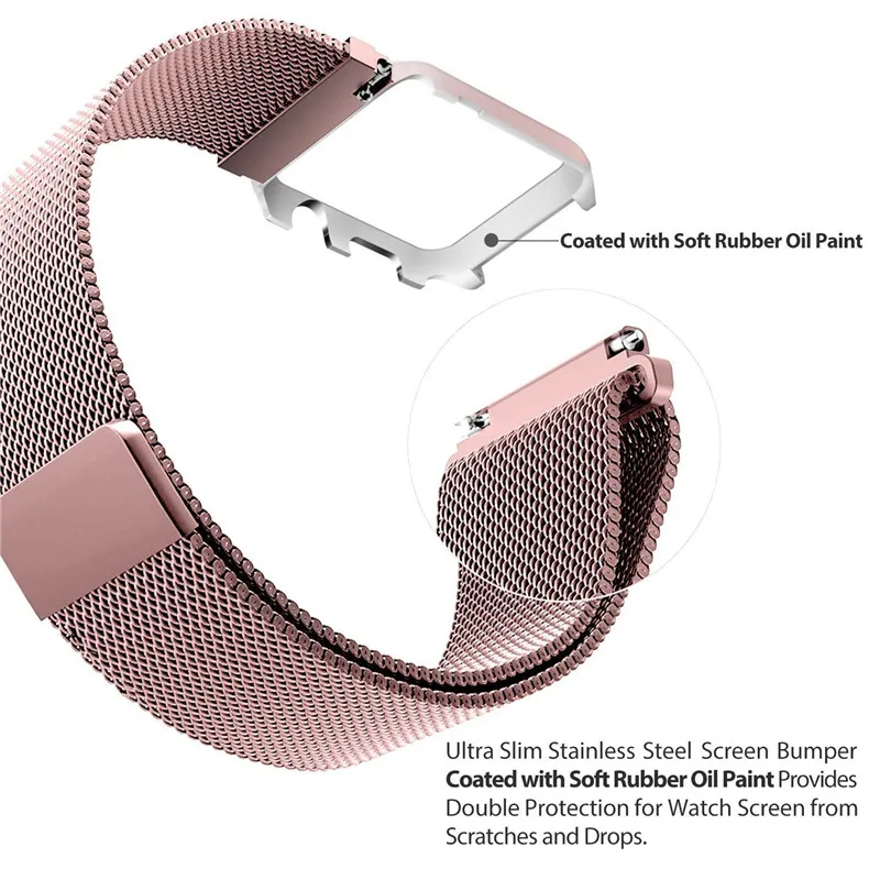 Milanese Loop часы браслет ремень с металлический корпус 38 мм 42 мм для Apple Watch iWatch серии 1/2/3 ремешок
