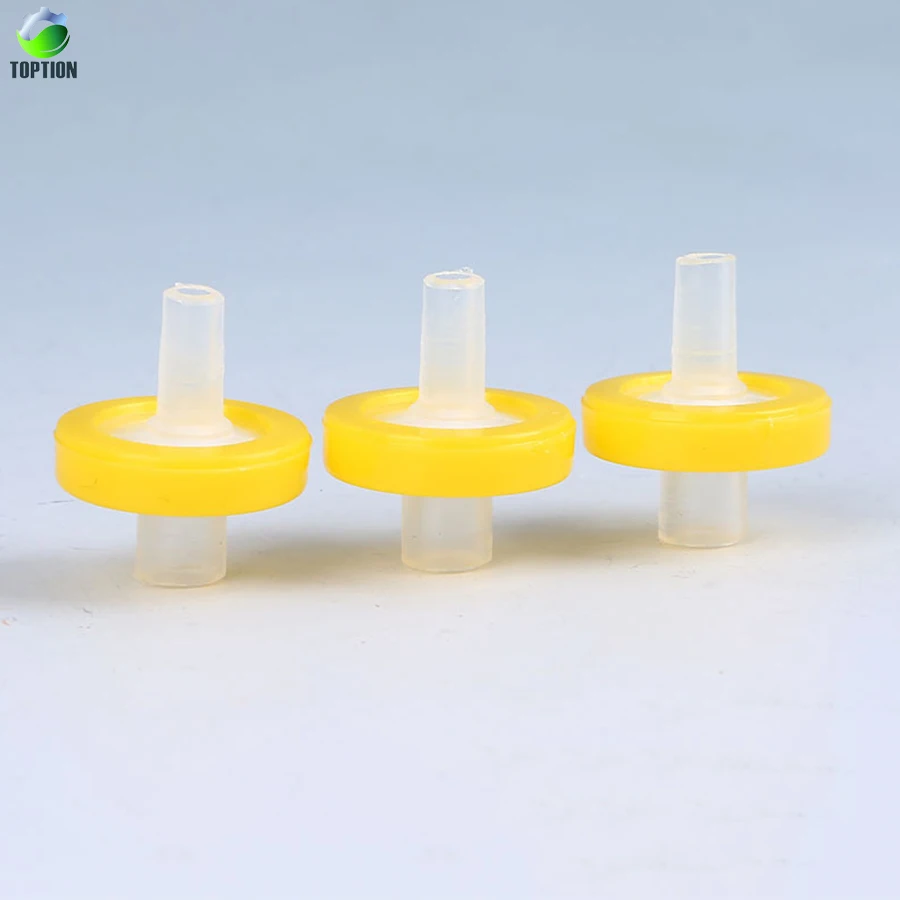 25mm 0.22um/0.45um PES Membrane Syringe Filters, Aqueous
