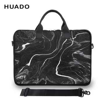 

13.3 15.6 17.3 inch Laptop Bag Marble Neoprene Notebook sleeve computer cover protective case pouch
