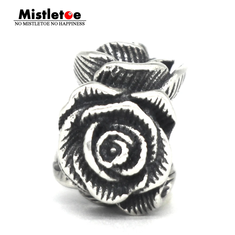 

Mistletoe Genuine 925 Sterling Silver 3 Roses Charm Bead Fit European Bracelet Jewelry