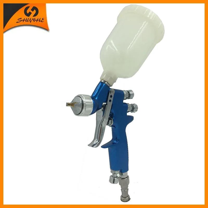 SAT1139 mini hvlp paint guns automotive mini spray gun sprayer air brush air painting gun hvlp spray air compressor sprayer