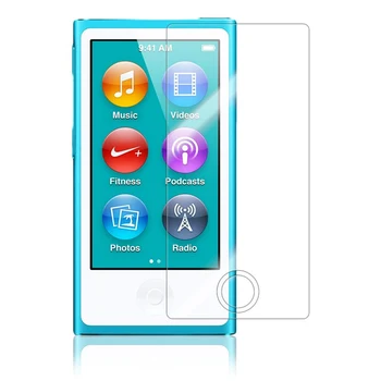 

Anti-Scratch Clear LCD Screen Protector Shield Film for Apple iPod Nano 7 MP3 Music Player
