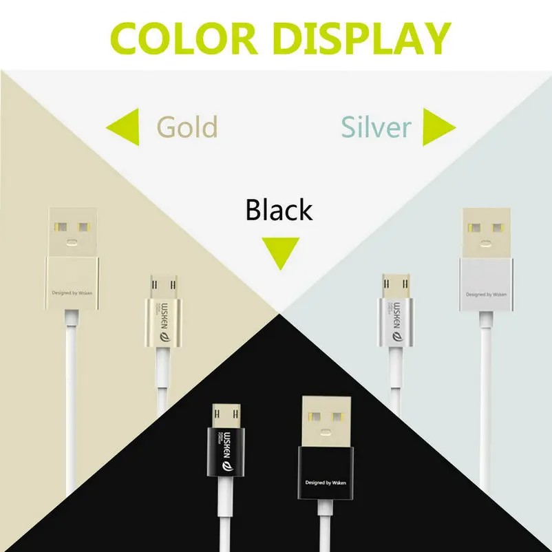 WSKEN Micro USB Data Charging Cable (8)