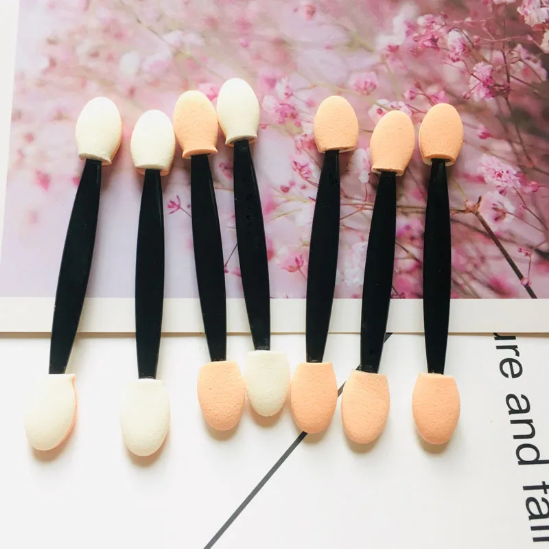 

5pcs Makeup Double-end Eye Shadow Eyeliner Brush Convenient and beautiful applicator Sponge Applicator Tool Easy to carry