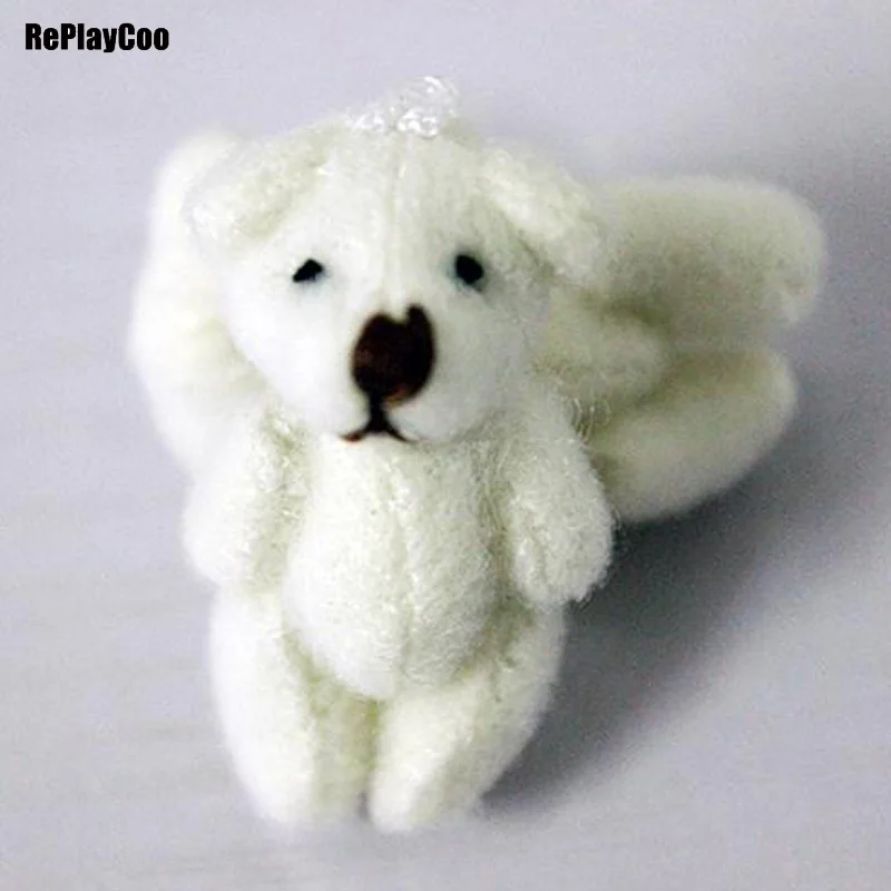 30 шт./лот маленькие плюшевые мишки 4 см мишка 01602|teddy bear stuffing|ted plushbear ted |