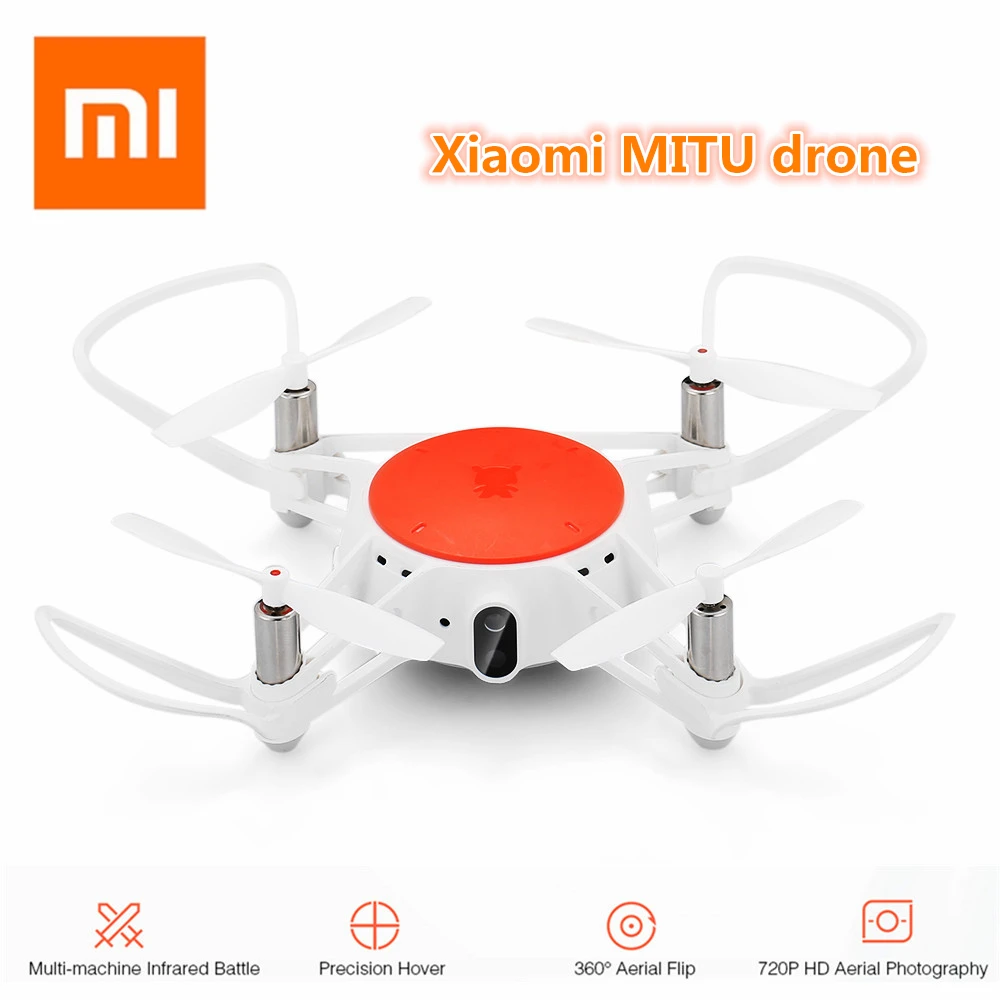 

Original Xiaomi MITU RC Drone With WiFi FPV 720P HD Camera Multi-Machine Infrared Battle Mini RC Drone Quadcopter- BNF Version