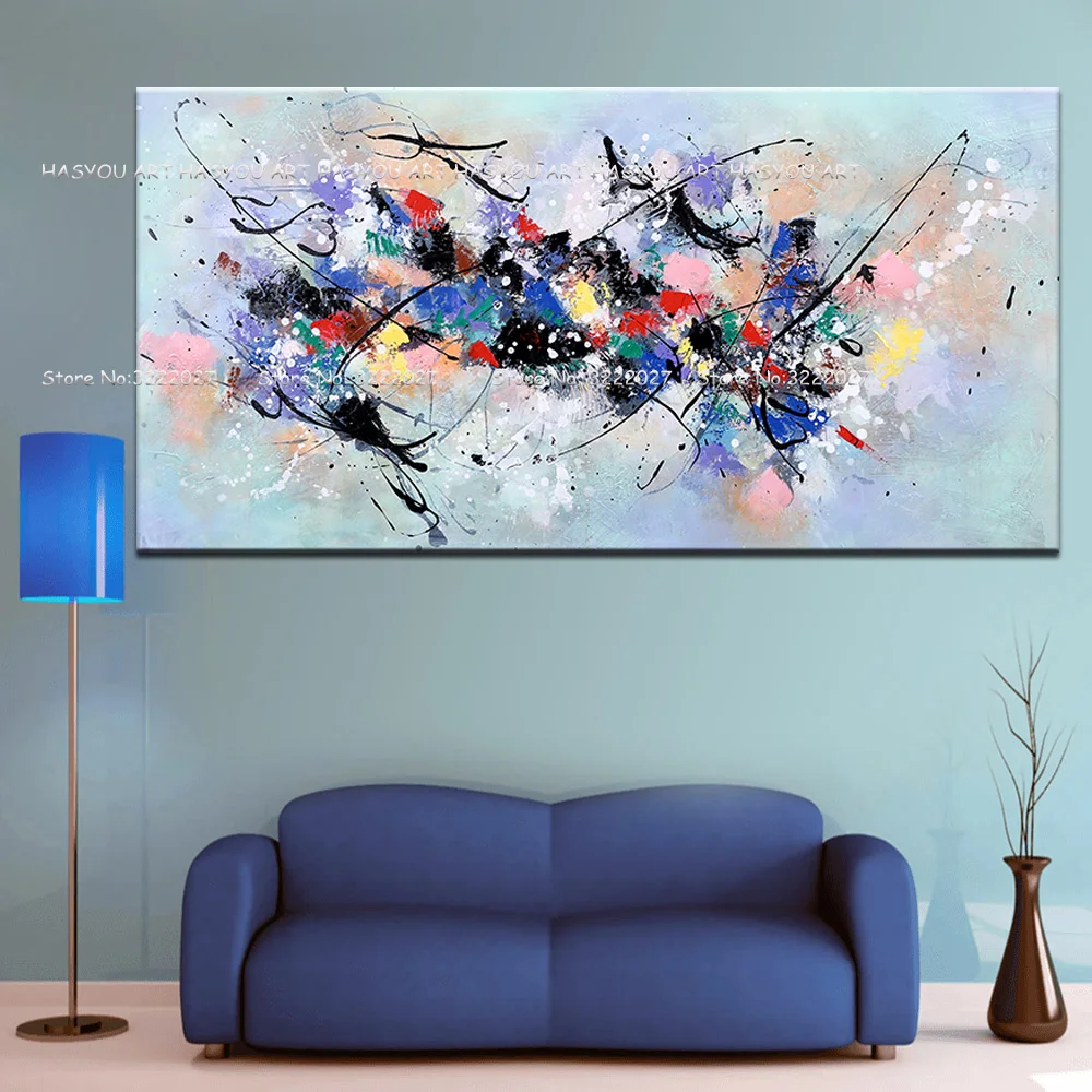 Oil-Painting-Wall-Art-Hand-Painted-Abstract-Modern-Animal-Wall-Decorative-Canvas-Art-Picture-for-living (3)