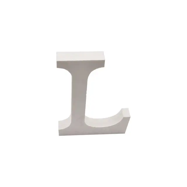 1pc Love Freestanding Wood Wooden Letters White Word Alphabet For