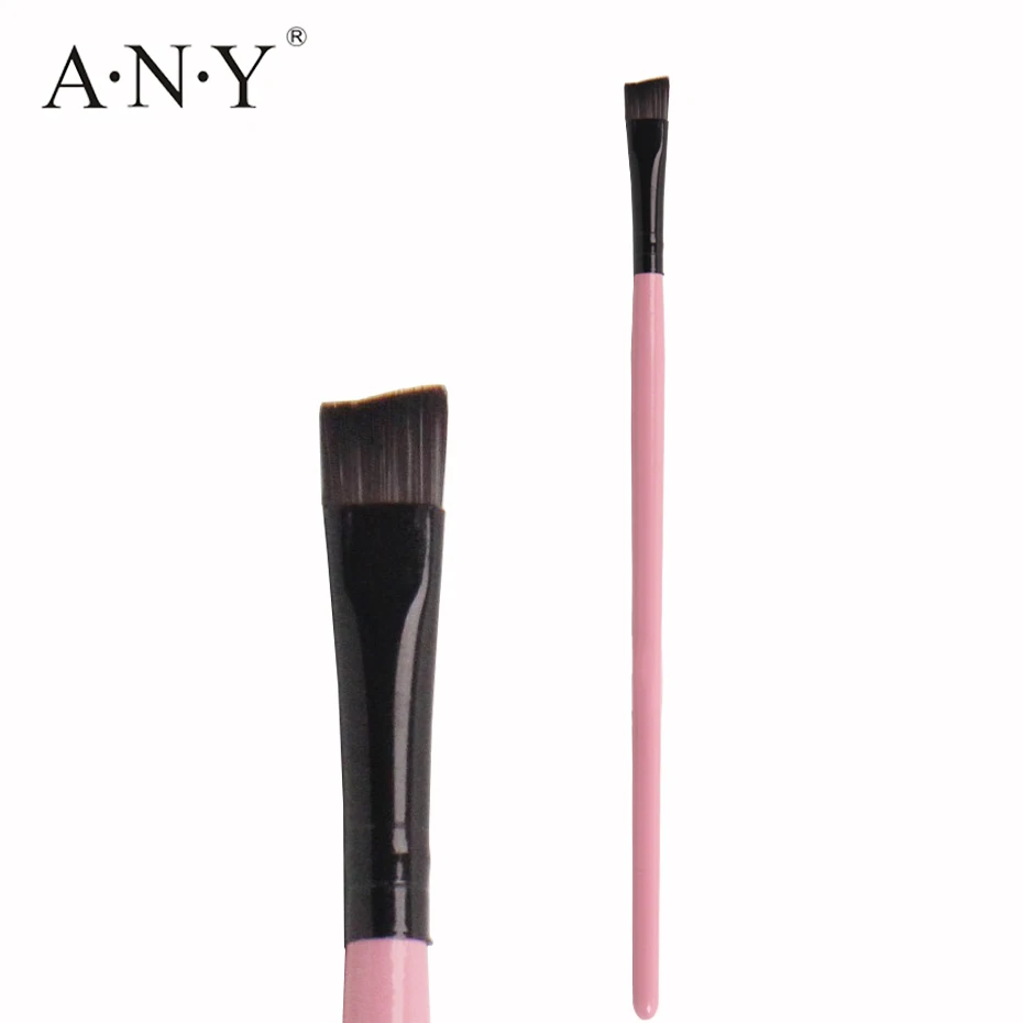 ANGNYA 1PC Professional Cosmetic Smooth Angled Eyebrow Brush Oblique