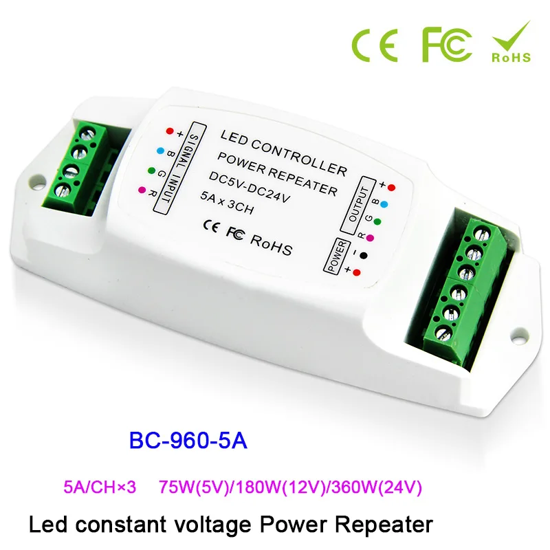 DC5V 24V led Power Ampilier 5A * 3CH/8A 3CH/10A 1CH ретранслятор данных/led RGB/моно усилитель мощности с