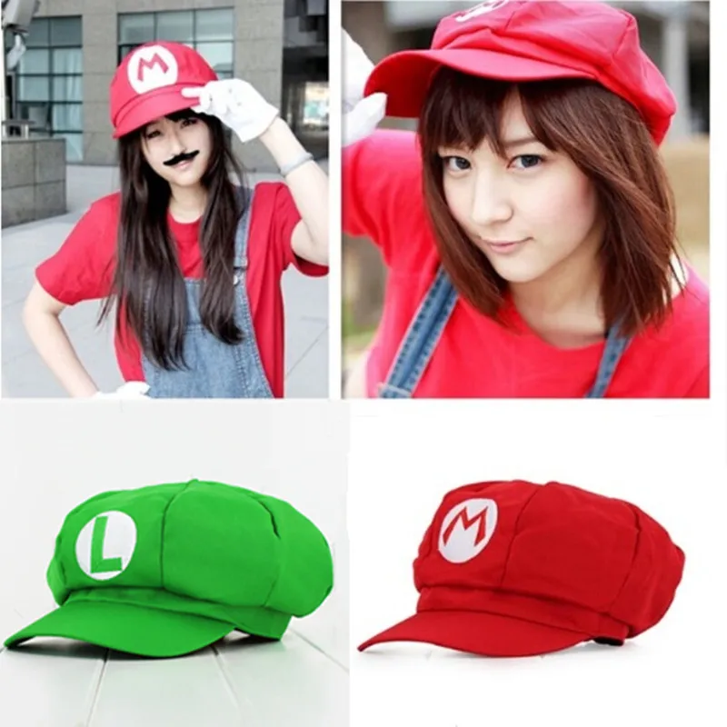 

NEW Super Mario bros. Mary Octagonal Cap & Sunbonnet Adult Hat Cosplay Wholesale Price