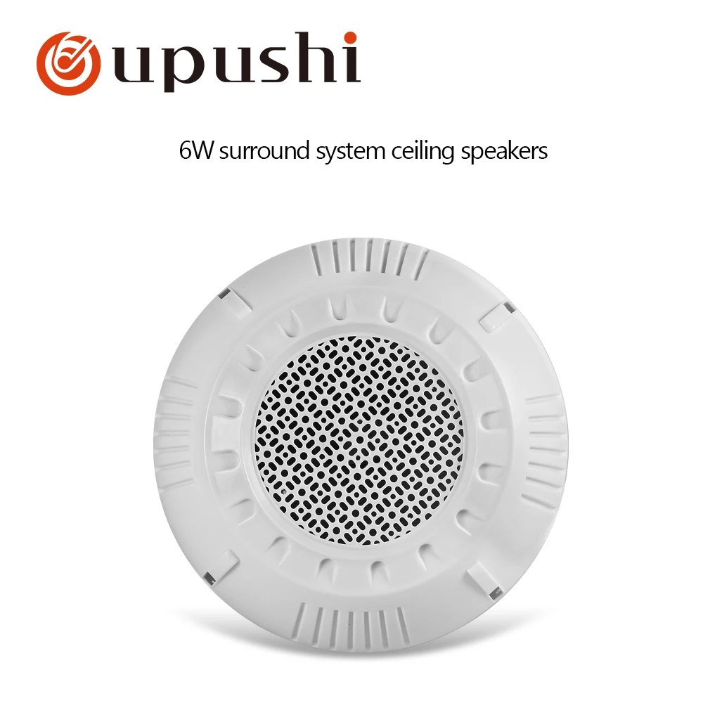

Oupushi CL657 3-6W 4.5 Inch Surround System Ceiling Speaker Using for PA System and Background Music System