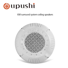 Oupushi CL657 3-6 W 4.5 Polegada Sistema Surround Speaker Teto Usando para o Sistema de PA e Sistema de Música de Fundo