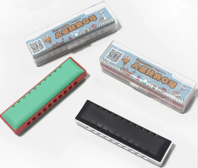 Plastic Harmonica mouth organ Music Educational Toy Instrument For