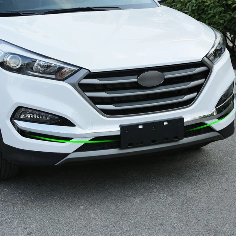 AM Front Bumper Cover For Hyundai Tucson WITH SIDE LAMP HOLE