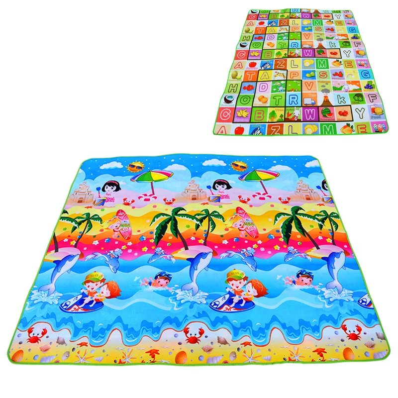 

180cmx150cmx1cm Thick Baby Play Mat For Children's Carpet Kids Toys Rugs Puzzle Mats EVA Foam Mats Play 4 Games Dropshiping