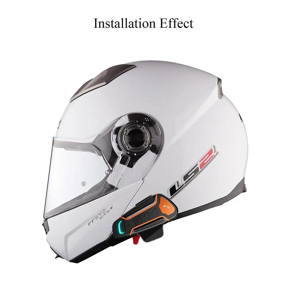

WT03 1000M 3.0 + EDR Motorcycle Helmet Bluetooth FM Radio Headset Communication Interphone Can answer calls
