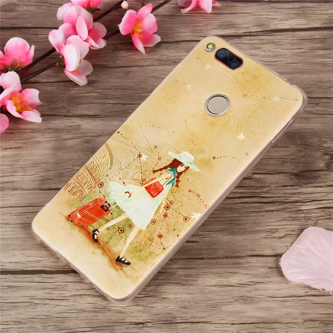 For ZTE Nubia Z17 mini Case 5.2 TPU Cover Ultra Thin Cartoon Flower Fruit Soft Silicone Skin Capa for Nubia Z17 mini Phone Case (11)_