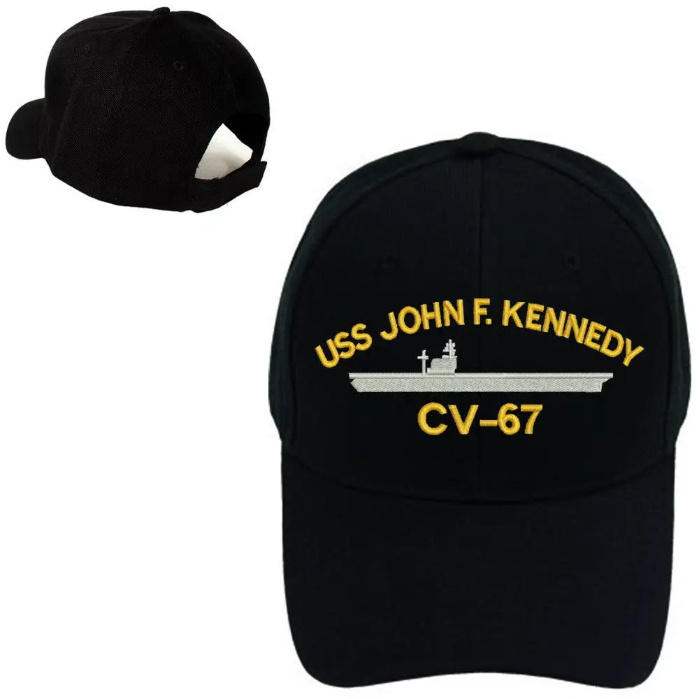 

Printing MILITARY BASEBALL CAP HAT USS JOHN F. KENNEDY CV-67 BATTLESHIP