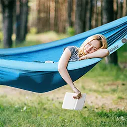 NatureHike Портативный гамак для 2 человек Высокая Прочность Открытый Кемпинг висит Сверхлегкий гамак NH18D002-C