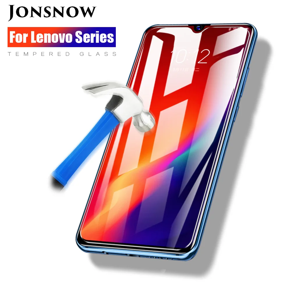 JONSNOW закаленное стекло для lenovo K5 Play S5 A5 K320t Z6 Pro 9H Защитная пленка для экрана для lenovo L38041 L18011 K33A42