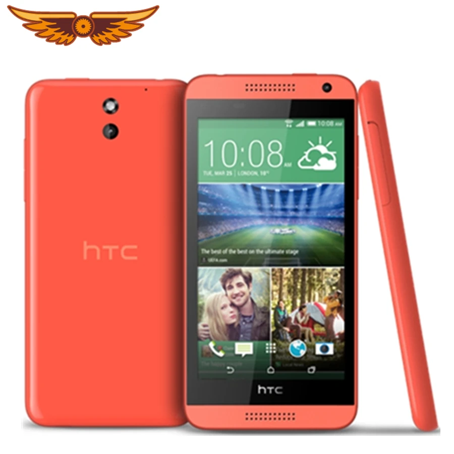 Htc Desire 610 разблокированный 4,7 дюймов 1 ГБ ОЗУ 8 Гб ПЗУ 8 Мп 2040 мАч сенсорный экран Восстановленный мобильный телефон Android