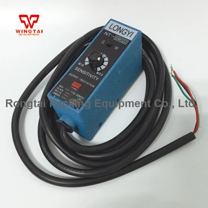 

Print Color Mark Sensor LONGYI NT-GW322 Color Code Sensor