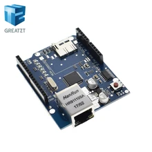 GREATZT 1pcs Shield Ethernet Shield W5100 R3 UNO Mega 2560 1280 328 UNR R3 W5100 Development board