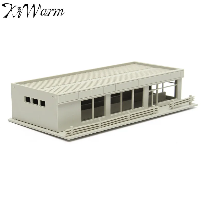 

KiWarm Miniatures Models Modern City Roadside Convenience Store DIY Scaled Model for Garden Micro Landscape Home Decor Crafts