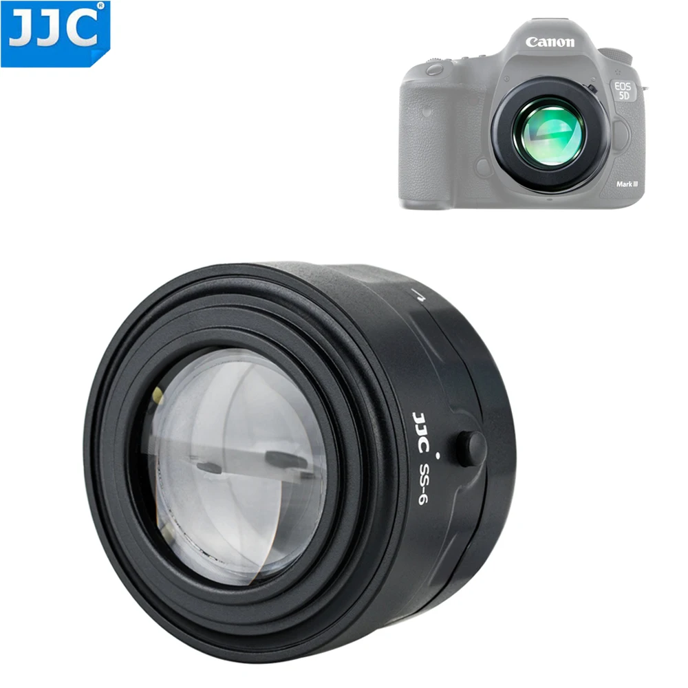 Jjc 7x câmera sensor lupa ccd cmos