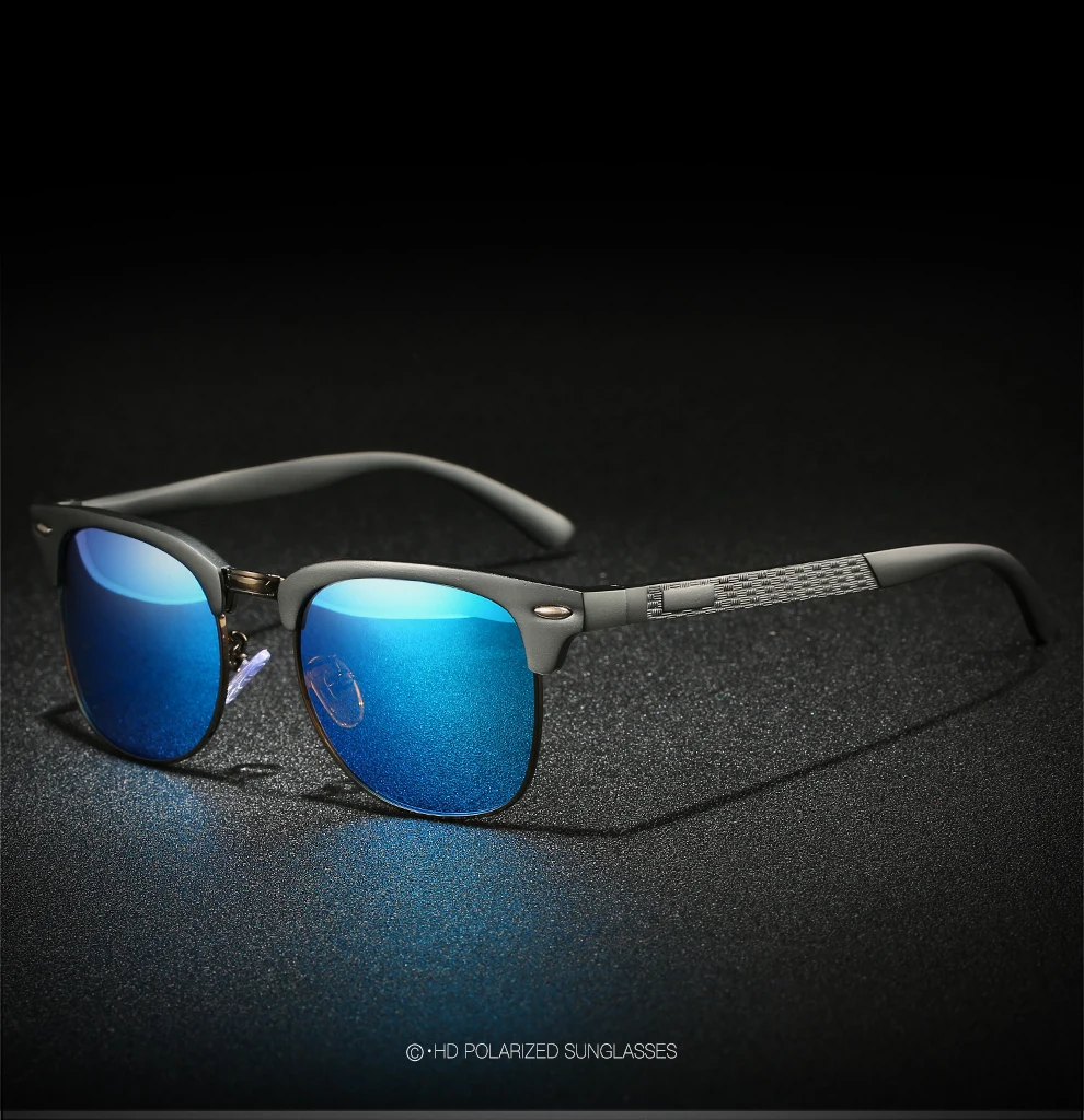 DEARMILIU брендовые дизайнерские поляризационные солнцезащитные очки для мужчин/женщин алюминиевые-магниевые лучи солнцезащитные очки классические ретро очки для улицы