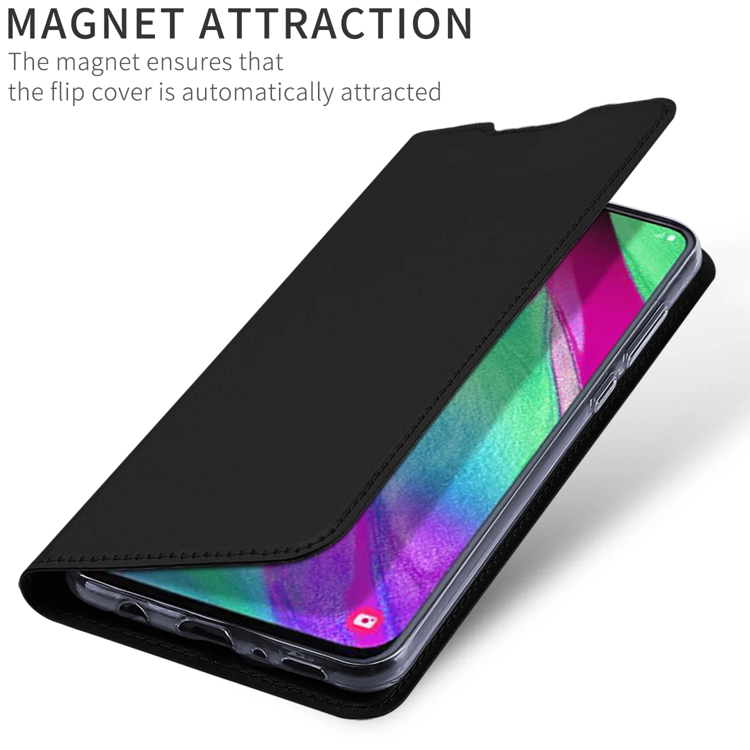 Флип чехол для Oneplus 7 & Pro 1 + PU кожаный мягкий телефона защитный слот карт держатель
