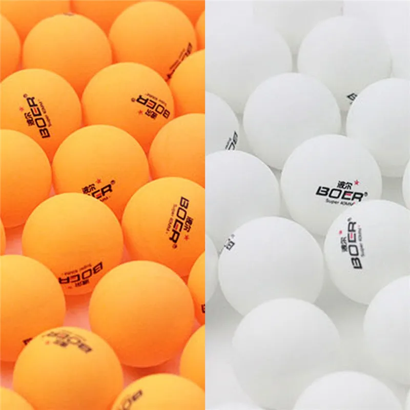 

150pcs/lot Standard 40mm Advanced Professional Training Table Tennis Balls White Yellow Ping Pong Ball for Leisure Match