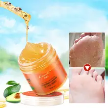 200G Shea Butter Foot Massage Scrub Cream Anti-wrinkle Whitening Exfoliating Repair Rough Smooth Moisturizing For Feet Skin Care