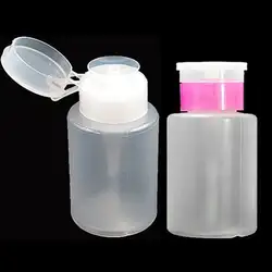 Комплект из 3 предметов ногтей Remover UV Гель-лак дозатор с насосом для очищения диспенсер пустые бутылки, 150 мл