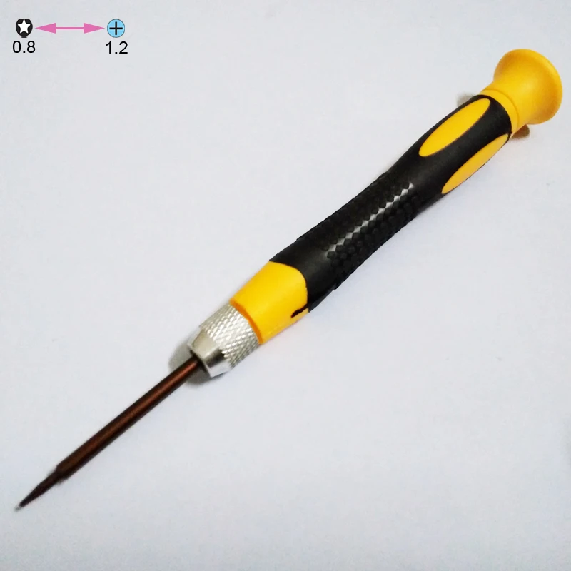 Destornillador de cabeza doble de precisión para iPhone XS Max Tools 0,8  Pentalobe 1,2 Phillips Destornillador de estrella herramienta de mano, 2  unids/lote|Destornillador| - AliExpress