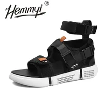 Hemmyi/мужские сандалии-гладиаторы; Летние роскошные дизайнерские сандалии в римском стиле; мужская пляжная обувь для отдыха; модная Уличная обувь; Zapatos Para Hombre