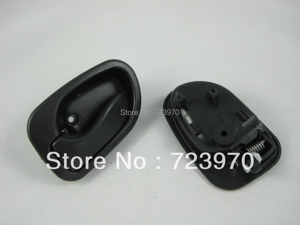 

INSIDE DOOR HANDLE FRONT REAR LEFT RIGHT (SET ) Fit For HYUNDAI Accent 95-99 BLACK