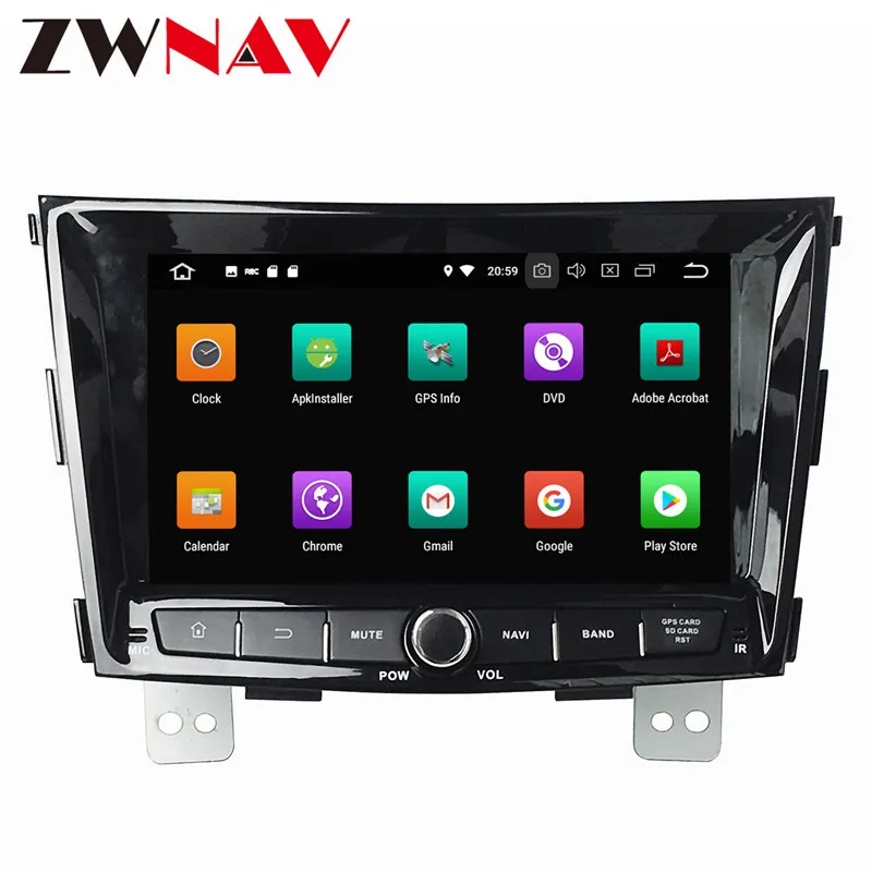 Flash Deal IPS Screen 4+32G Android 8.0 Car multimedia Player head unit For Ssangyong Tivolan 2014 With GPS Navigation Radio auto stereo 11