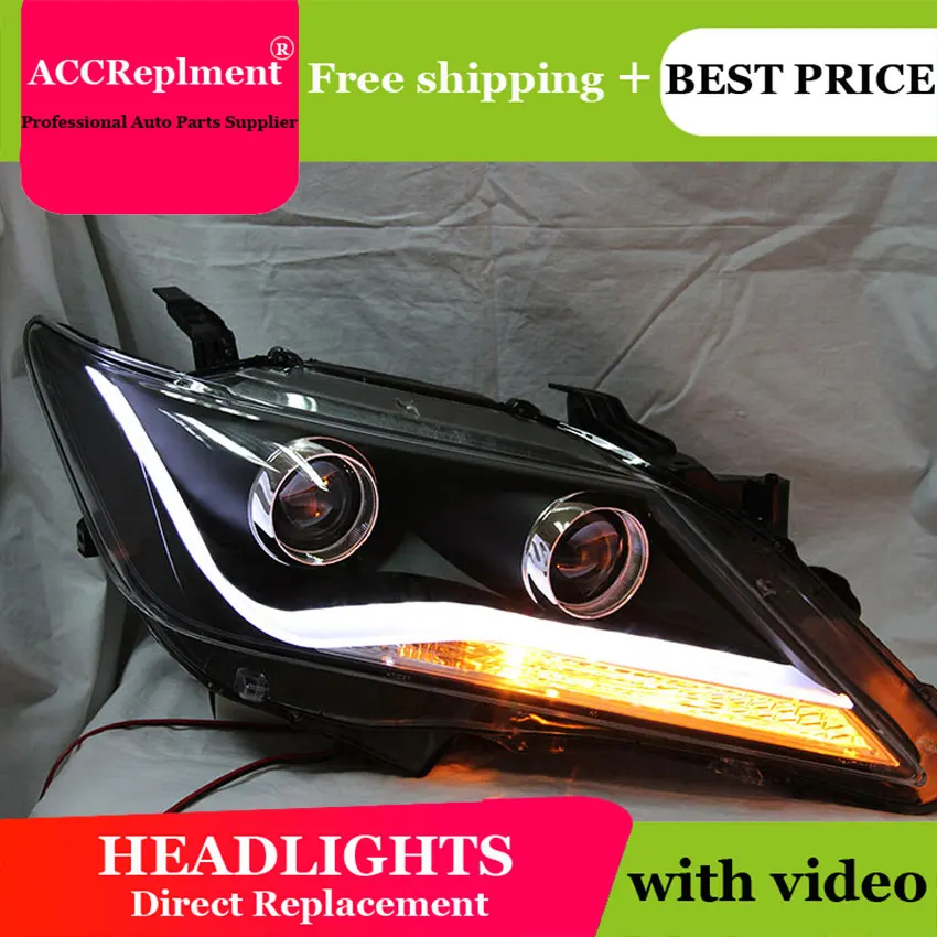 Фары головного света AUTO.PRO для toyota camry 2012-2014 фары биксеноновые линзы HID kit проектор