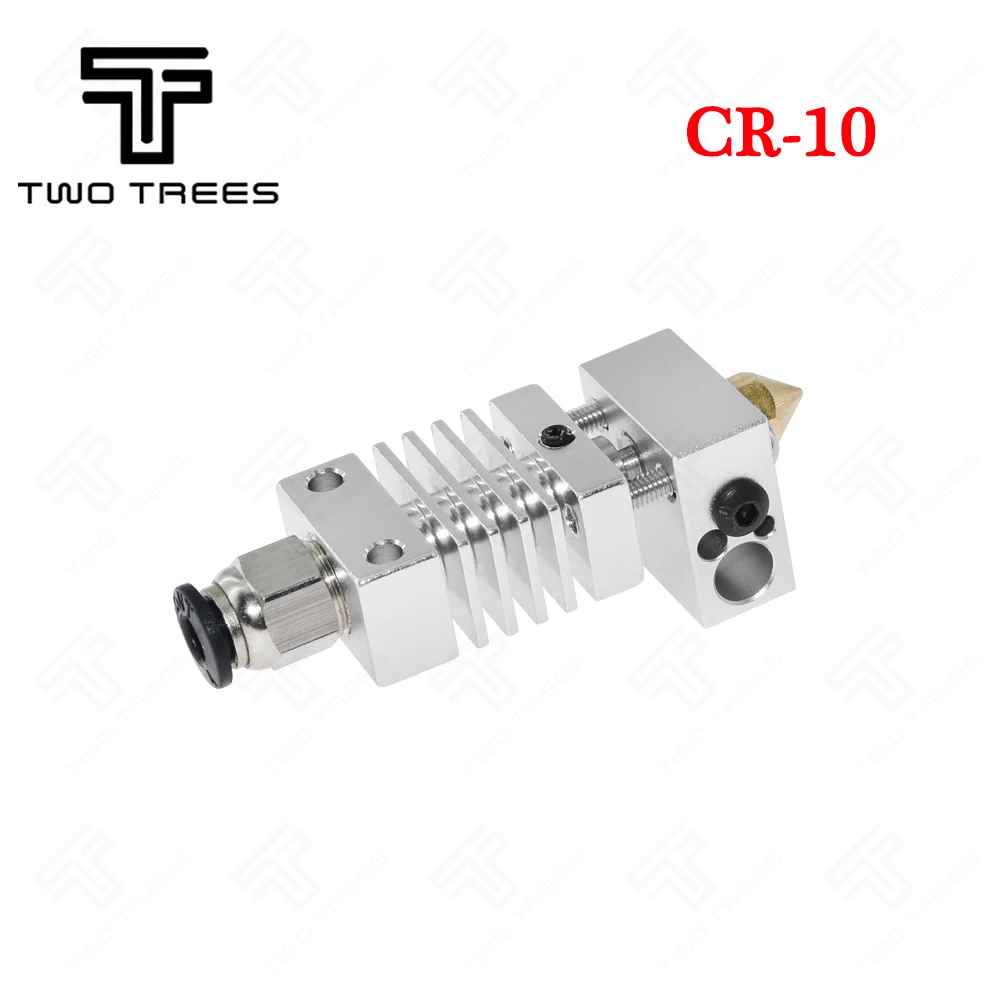 3D CR10 полностью металлический j-головка Hotend экструдер комплект cr8/cr10 для CR-10 CR-10S 3D V6 Боуден экструдер 1,75/0,4 мм сопло части 3d принтера