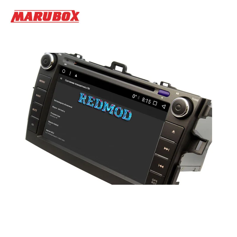 Sale MARUBOX 8A105MT8 Car Multimedia Player for Toyota corolla 2007 - 2011,8 Core, Android 8.1,DVD,GPS,Radio, 2GB RAM, 32GB ROM 5
