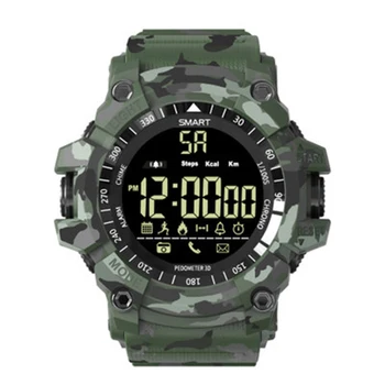 

Camo Men Smart Watch Bluetooth multifunction Sports Pedometer Watch Outdoor G Style Shock Military Smartwatch Waterproof