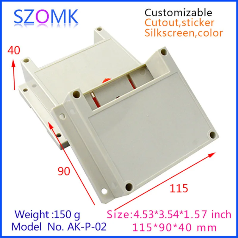 szomk electronics plastic enclosure for pcb junction box din rail enclosure control box szomk outlet boxes instrument enclosure box project box plastic housing  (5).jpg