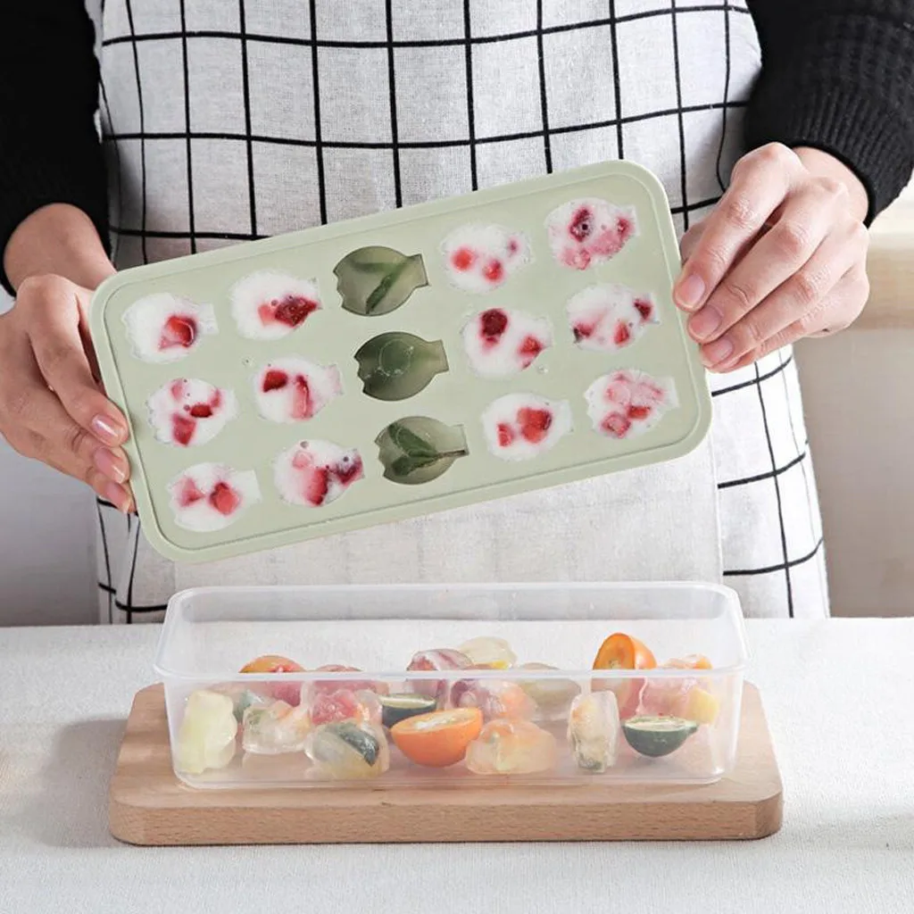 

Dropshipping Fruit Shaped Small Ice Cube Tray Jelly Chocolate Mold Ice Cream Bar Mould Hot