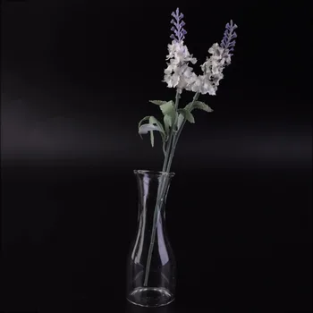 

2017 Useful Stylish Creative Home Decor Transparent Glass Hydroponic Vase Modern Fashion Dining Table Office Table Small Vase