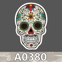 10pcs Kids Toy Sticker Colorful Horror Skull Stickers Funny Stickers For Kids Cartoon Home Decor Laptop