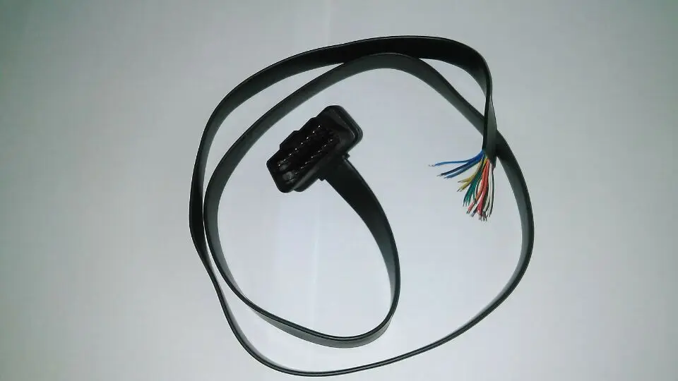 OBD 16 Pin conector de diagnóstico del coche cable enchufe abierta Distribuidor 