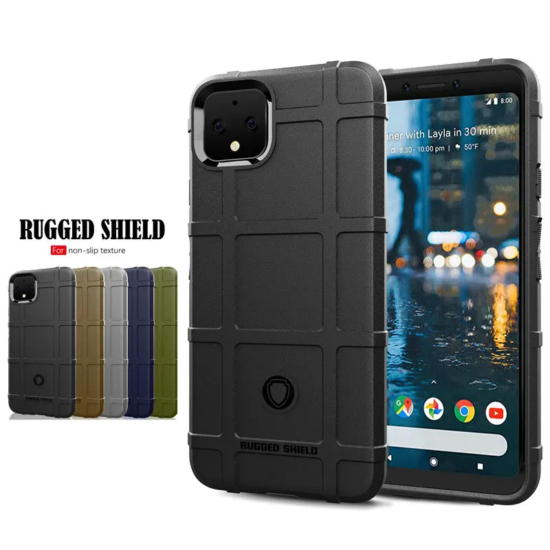 Чехол повышенной прочности 360 для Google Pixel 4 чехол XL роскошный из углеродного
