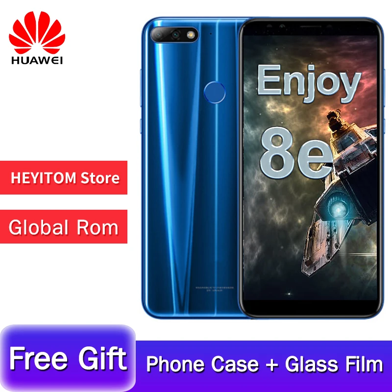

Original Huawei enjoy 8e Global Rom Android 8,0 Smartphone 5,45 pulgadas MT6739 quad Core 2 GB RAM 32 GB ROM Dual SIM